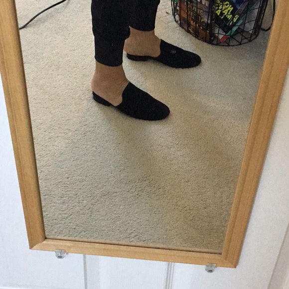 Eileen Fischer ECU  black suede slip on - Picture 6 of 8